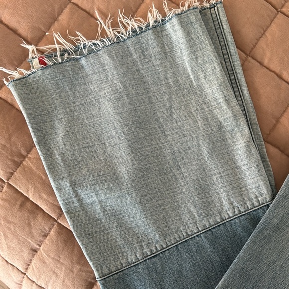 P.E Nation Denim Wide Leg High Waist Jeans 28 NWOT - Picture 6 of 7